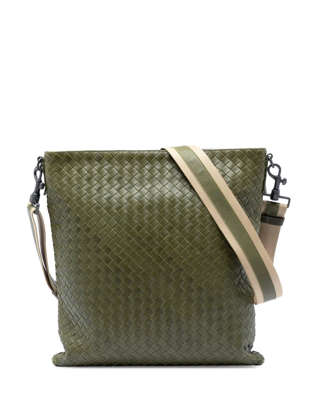 Bottega Veneta Pre-Owned 2010-2025 Nappa Intrecciato crossbody bag - Verde