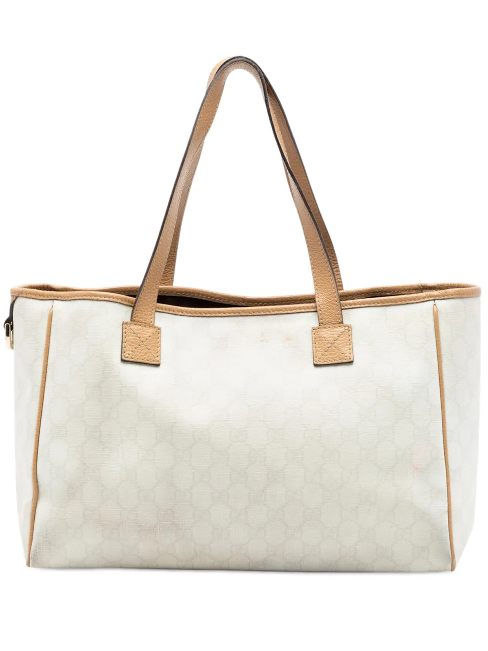 Gucci Pre-Owned 2016-2026 GG Supreme tote bag - Bianco
