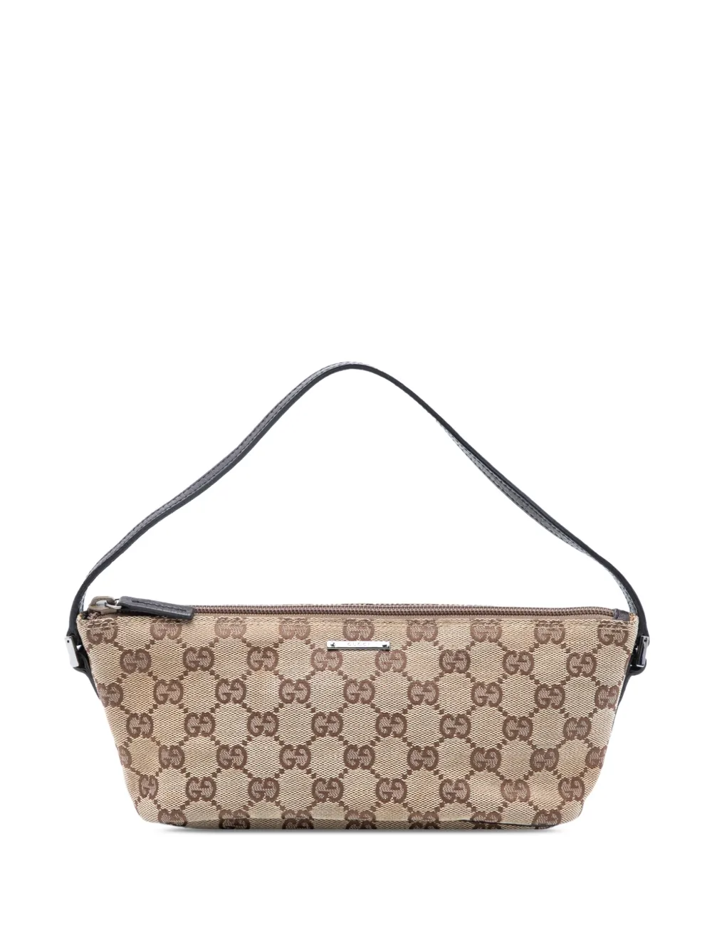 Gucci Pre-Owned 2000-2015 GG Canvas Boat shoulder bag - Toni neutri