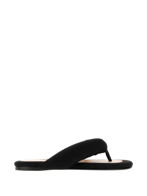 Carven satin thong slippers