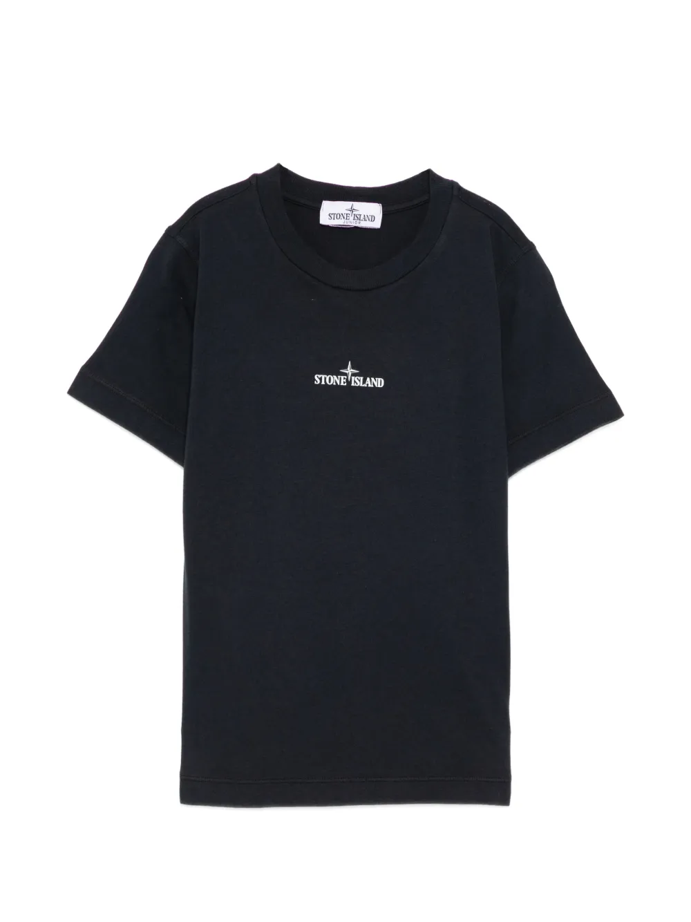 Stone Island Junior logo-print T-shirt - Blu