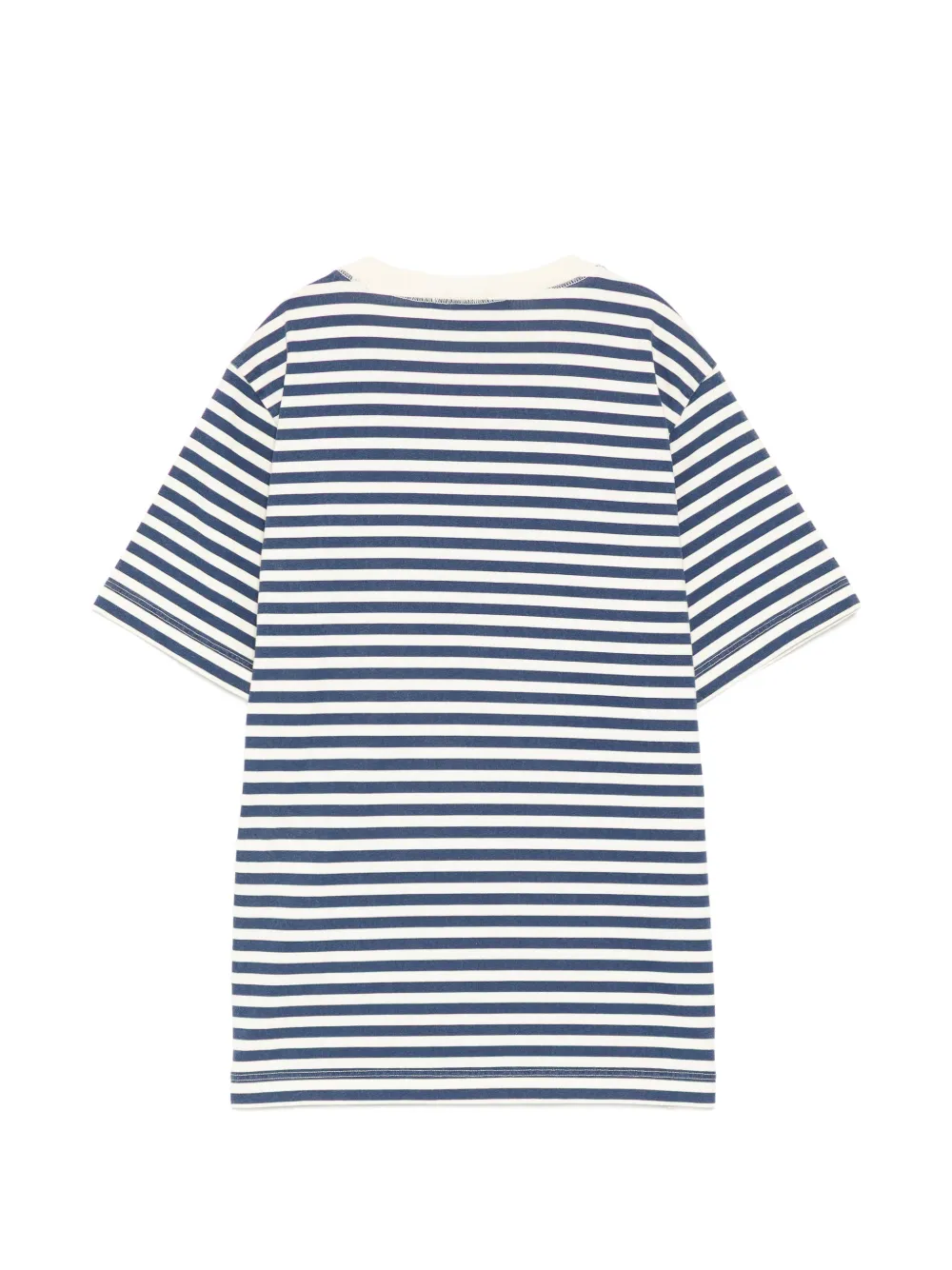 Stone Island Junior T-shirt met logoprint Blauw