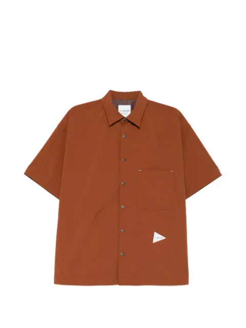 and Wander UV cut stretch shirt