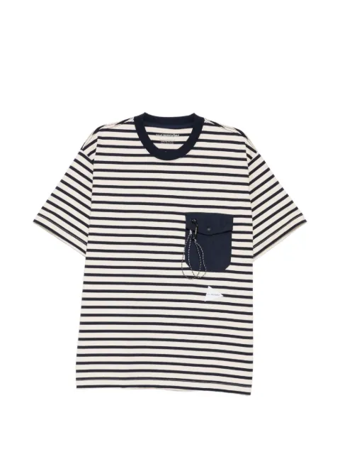 and Wander striped pocket T-shirt