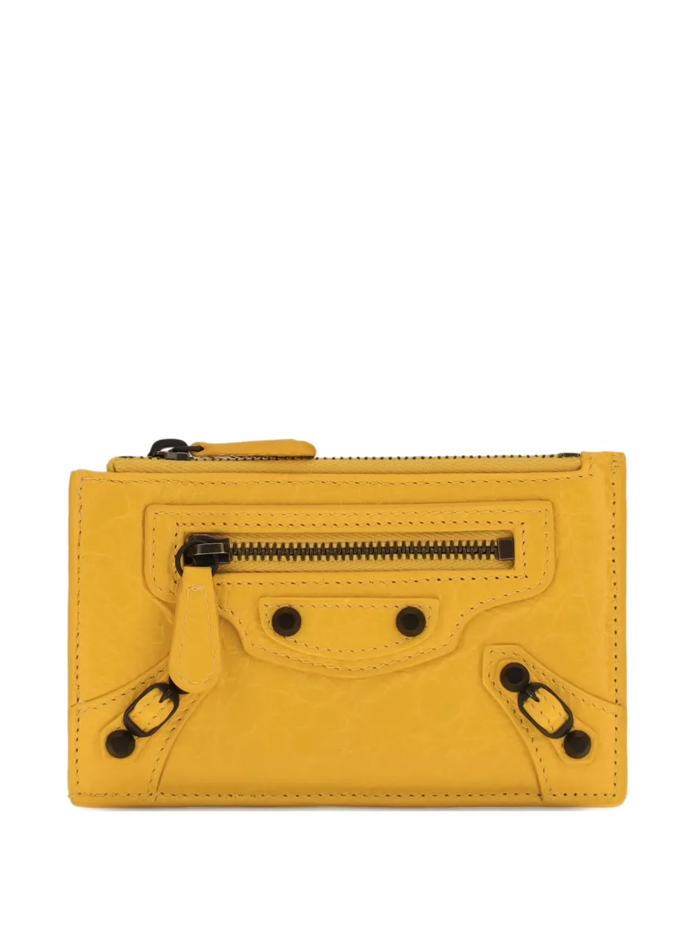 Balenciaga Le City coin and card holder - Gelb