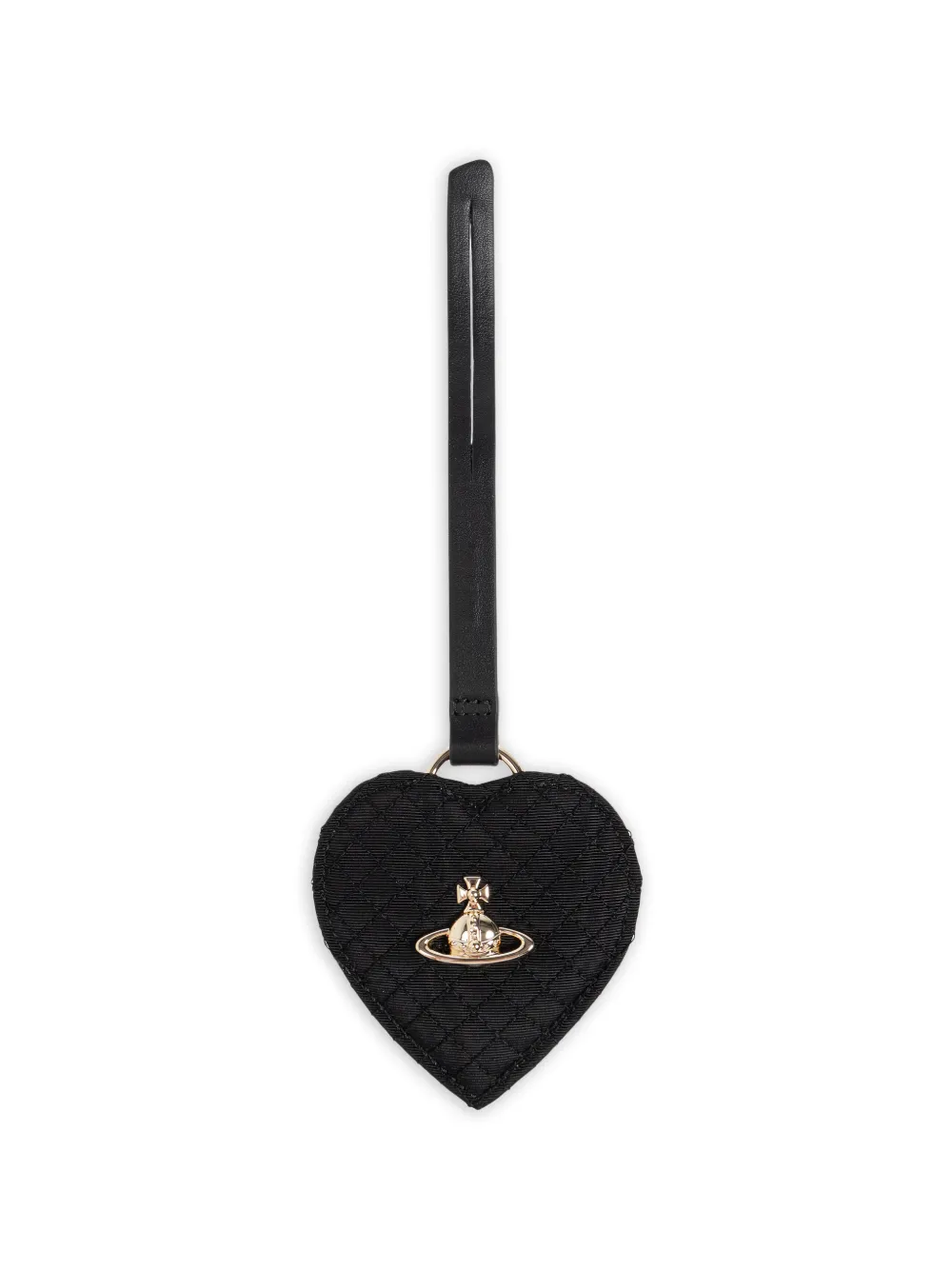 Vivienne Westwood Orb heart bag accessory - Black