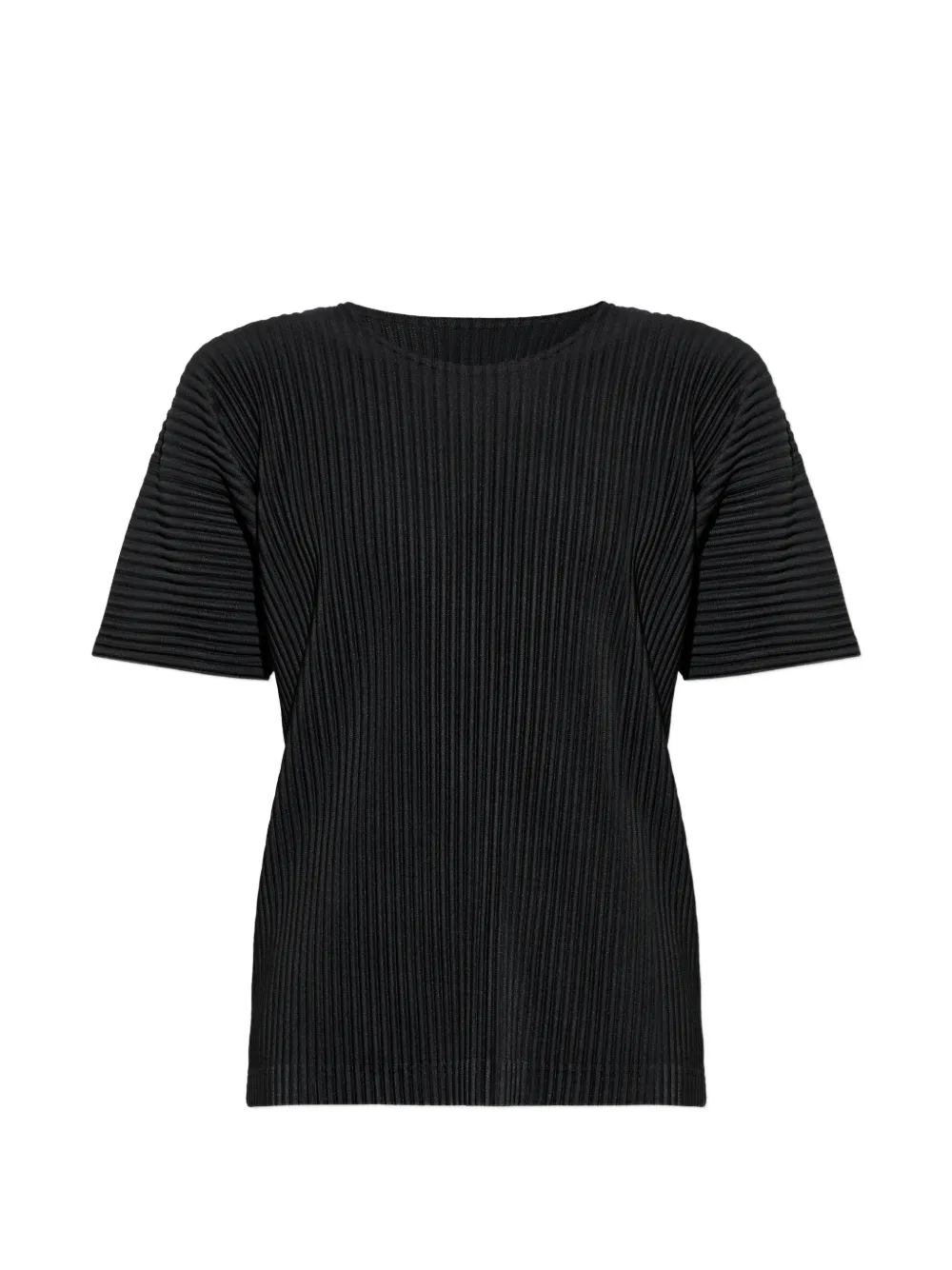 Homme Plissé Issey Miyake pleated T-shirt - Nero