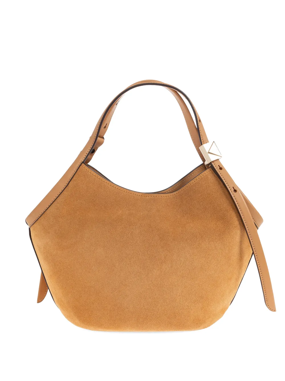 Kate Spade small Deco suede tote bag - Marrone