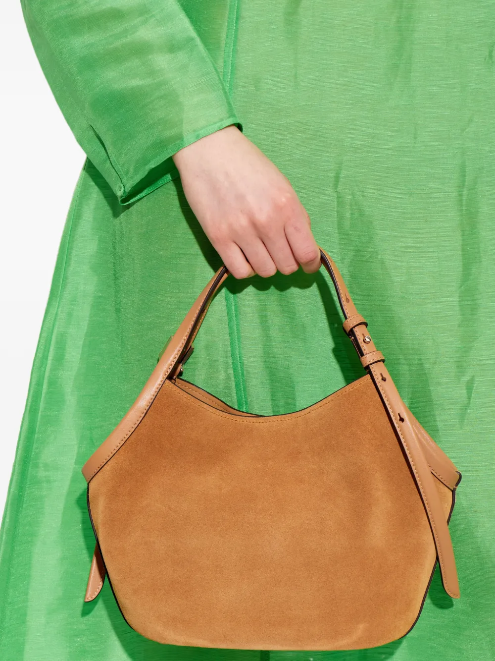 Kate Spade Kleine Deco suède shopper Bruin