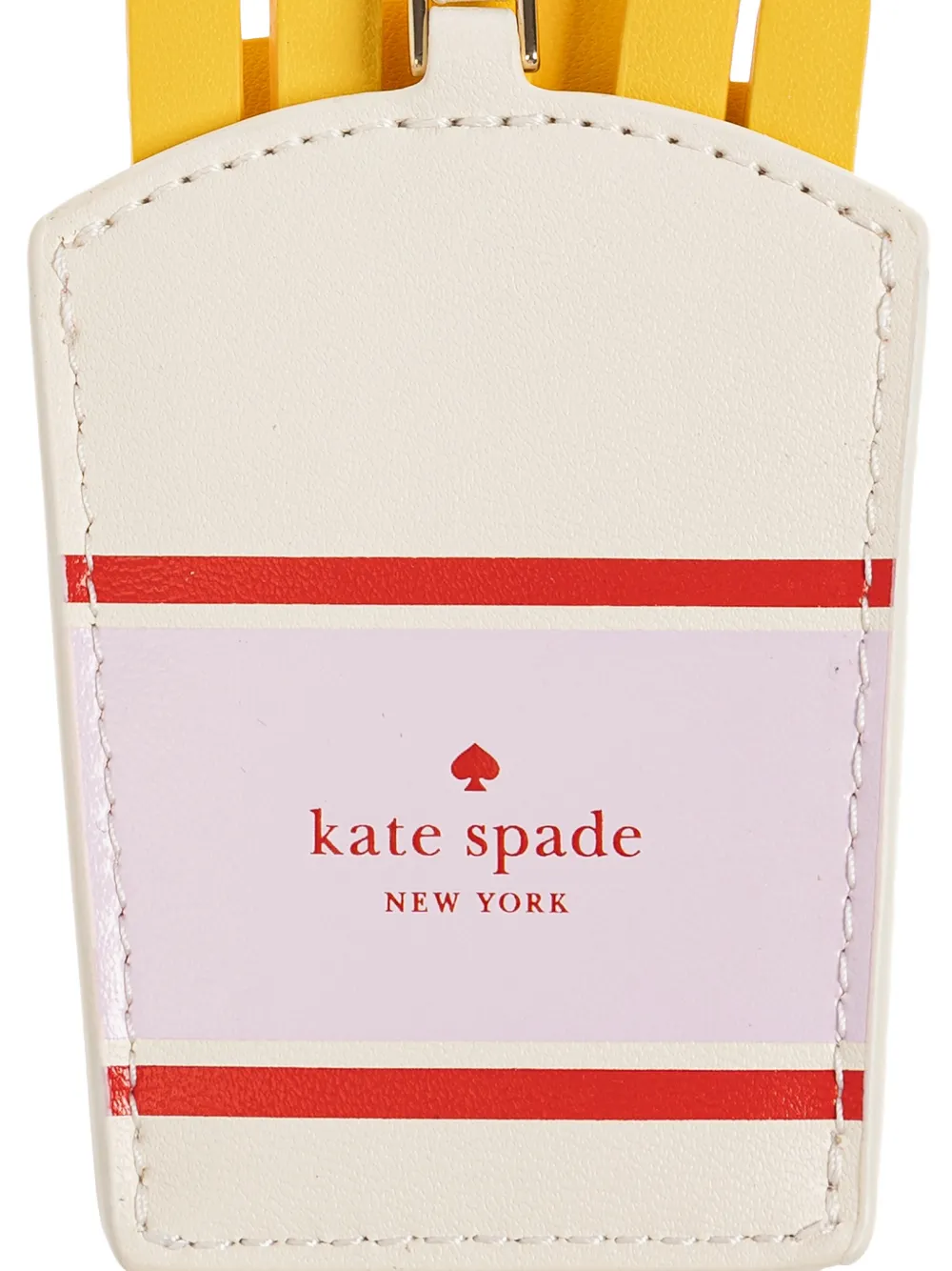 Kate Spade フレンチフライ バッグチャーム | ホワイト | FARFETCH JP