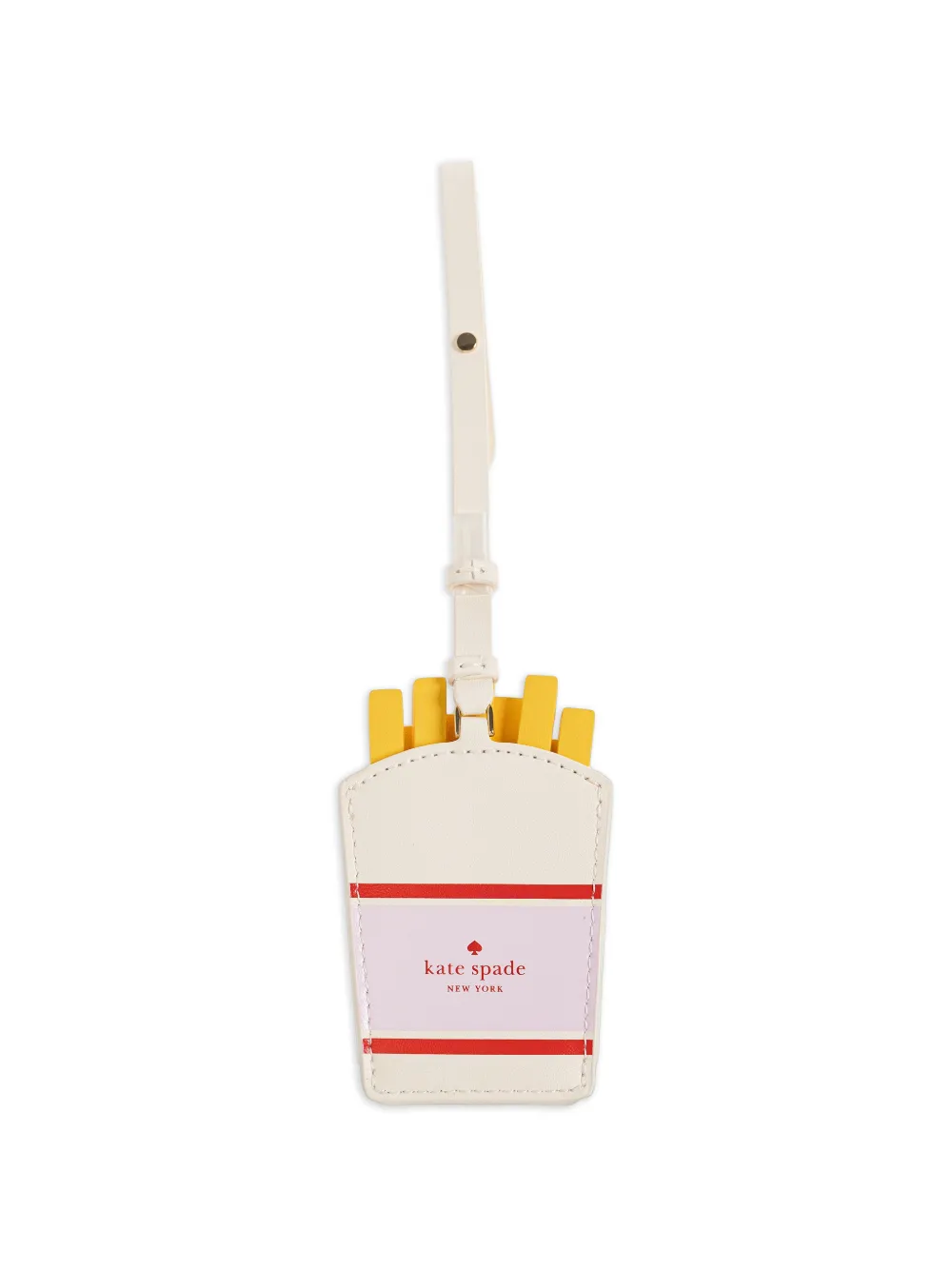 Kate Spade フレンチフライ バッグチャーム | ホワイト | FARFETCH JP