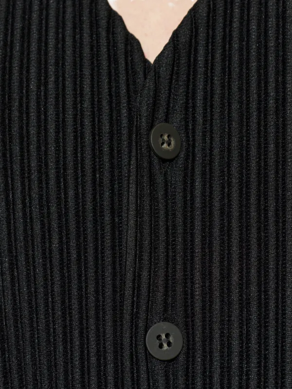 Homme Plissé Issey Miyake プリーツ ベスト | ブラック | FARFETCH JP