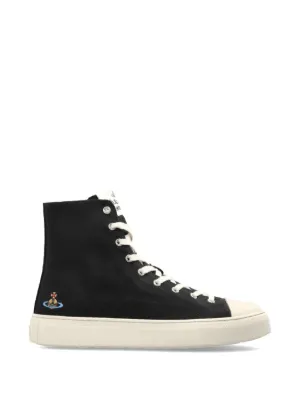Maison Margiela Tabi ハイカット スニーカー | ブラック | FARFETCH JP