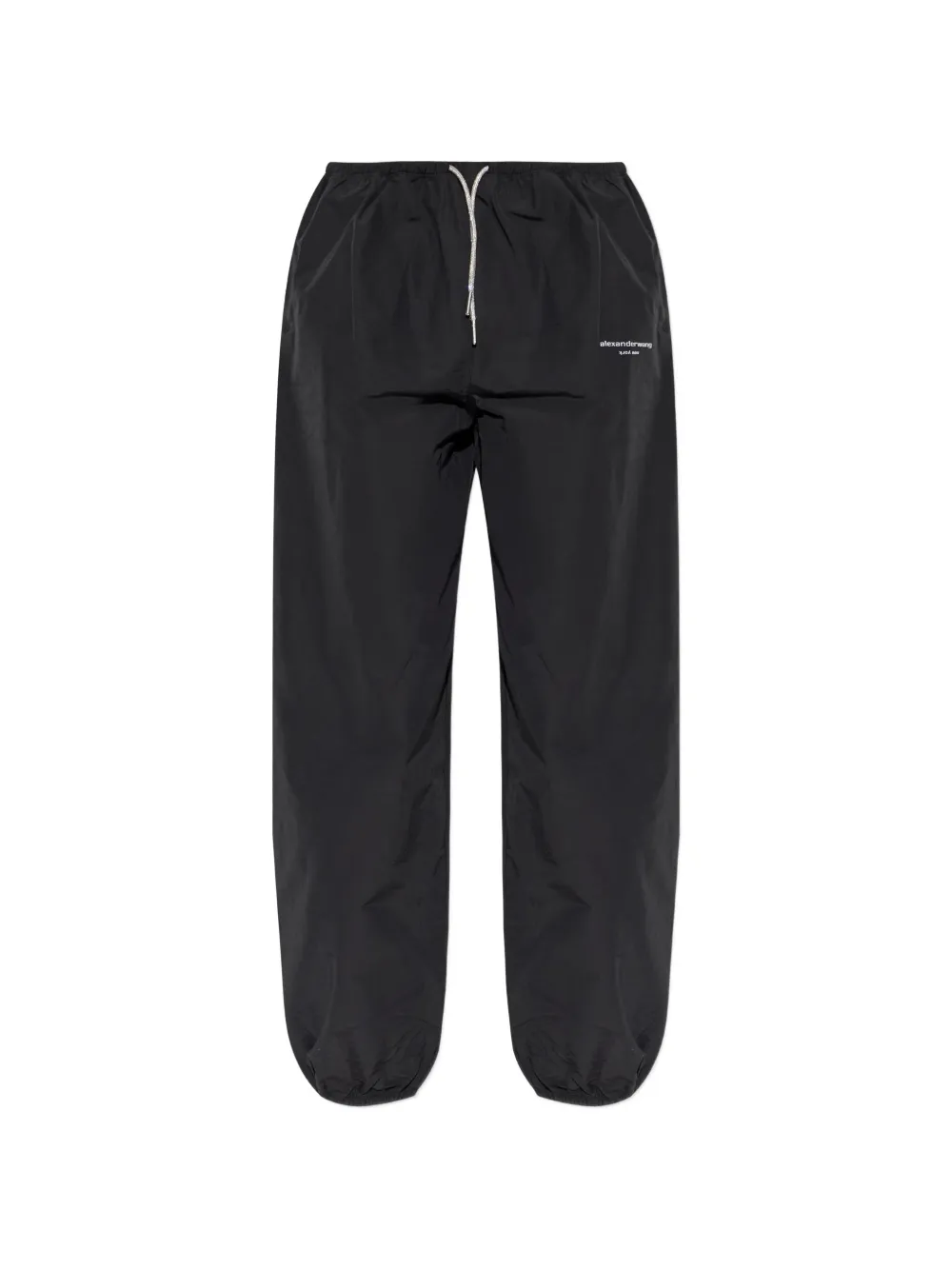 Alexander Wang Logo-print Track Pants In Black
