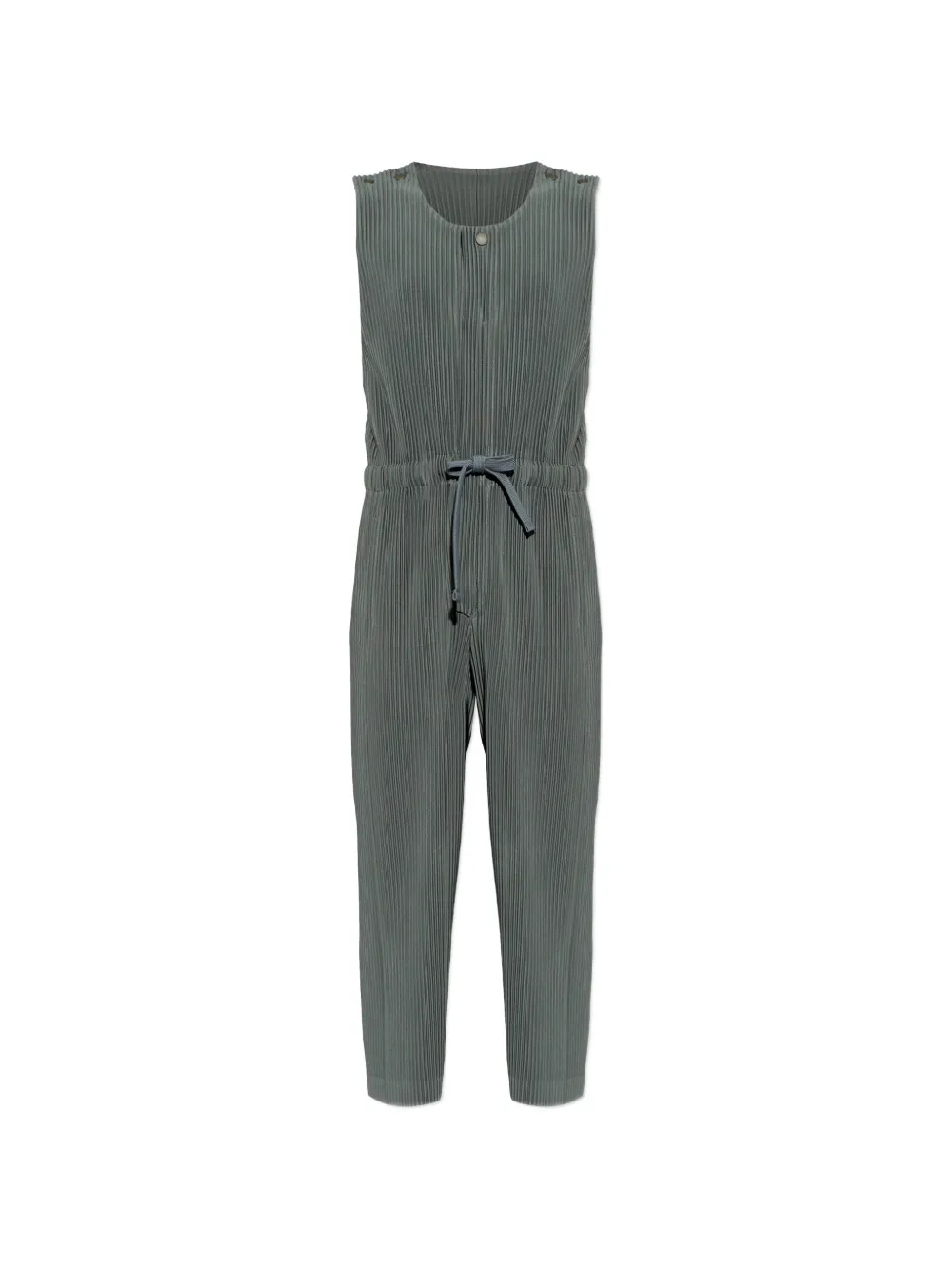 Homme Plissé Issey Miyake pleated sleeveless jumpsuit - Grau