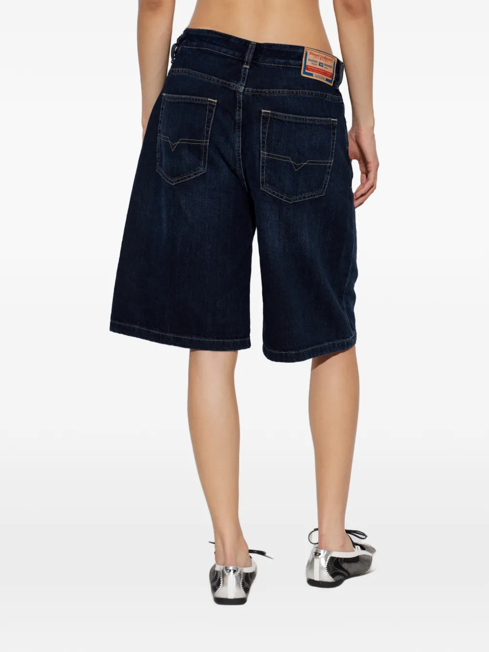 Diesel De-Sire-Short denim shorts Blauw