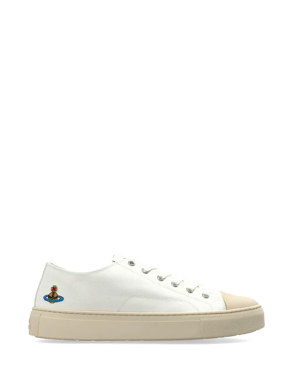 Vivienne Westwood Plimsoll low-top sneakers - Bianco