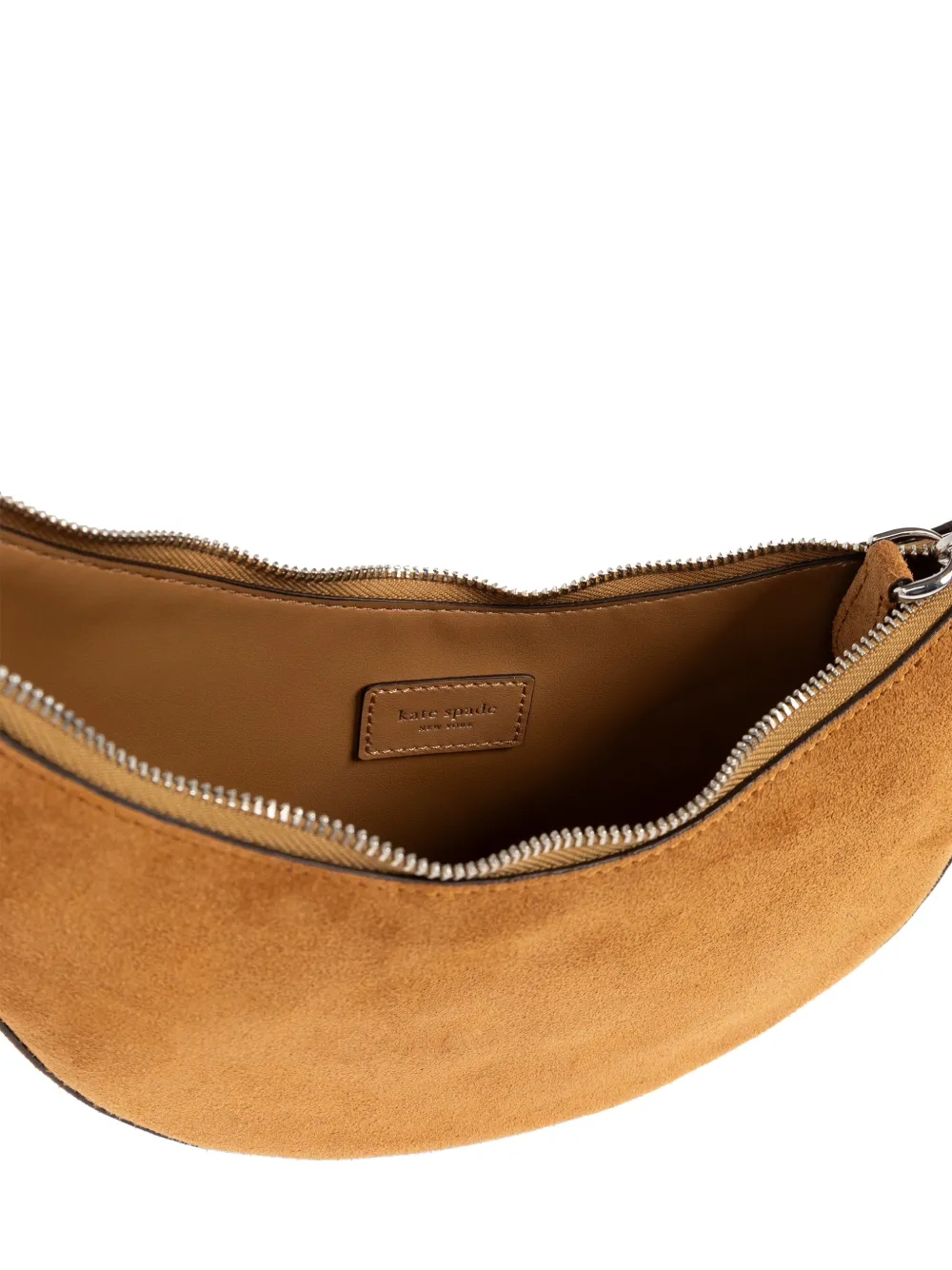 Kate Spade Duo suède schoudertas Bruin
