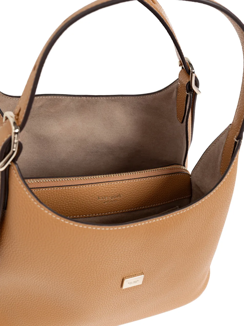 Kate Spade Deco leren shopper Bruin