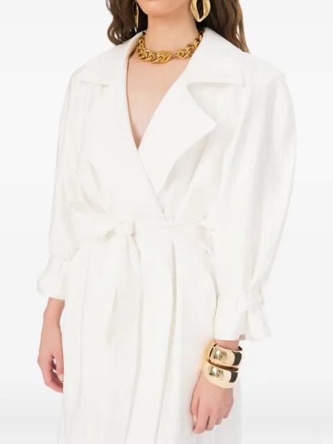 Ana Radu Lumiere trench coat