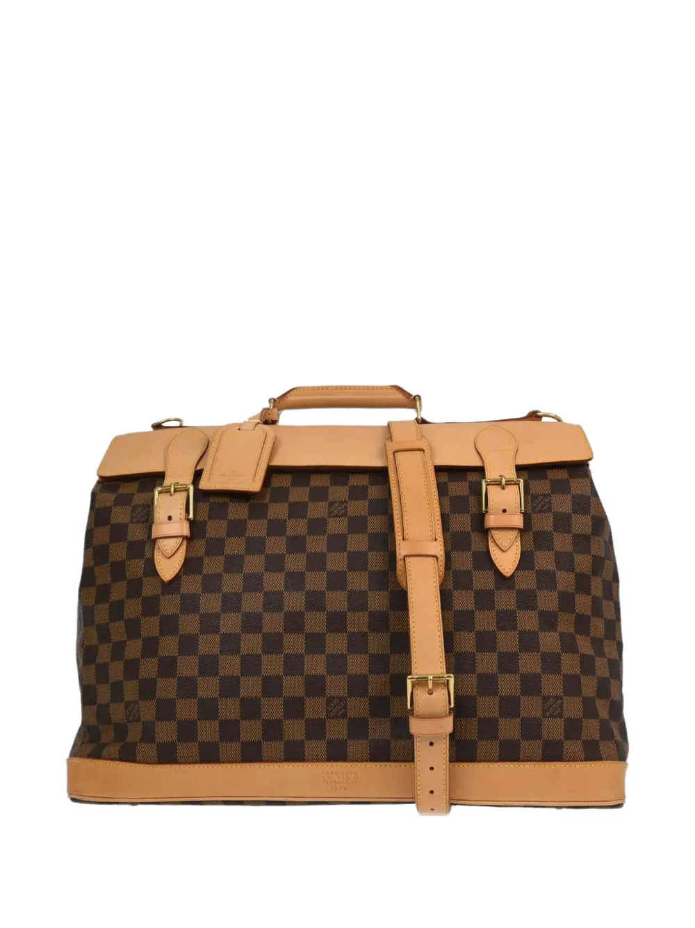 Louis Vuitton Pre-Owned 1997 Damier Clipper travel bag - Braun