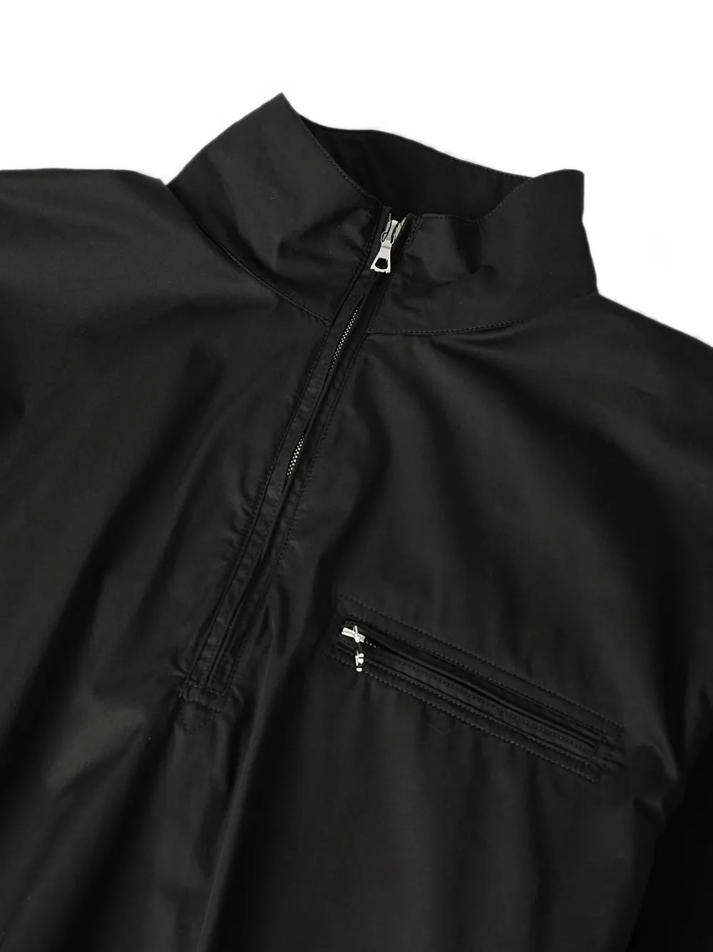 Rier Half-zip Hooded Jacket in Black, view 3