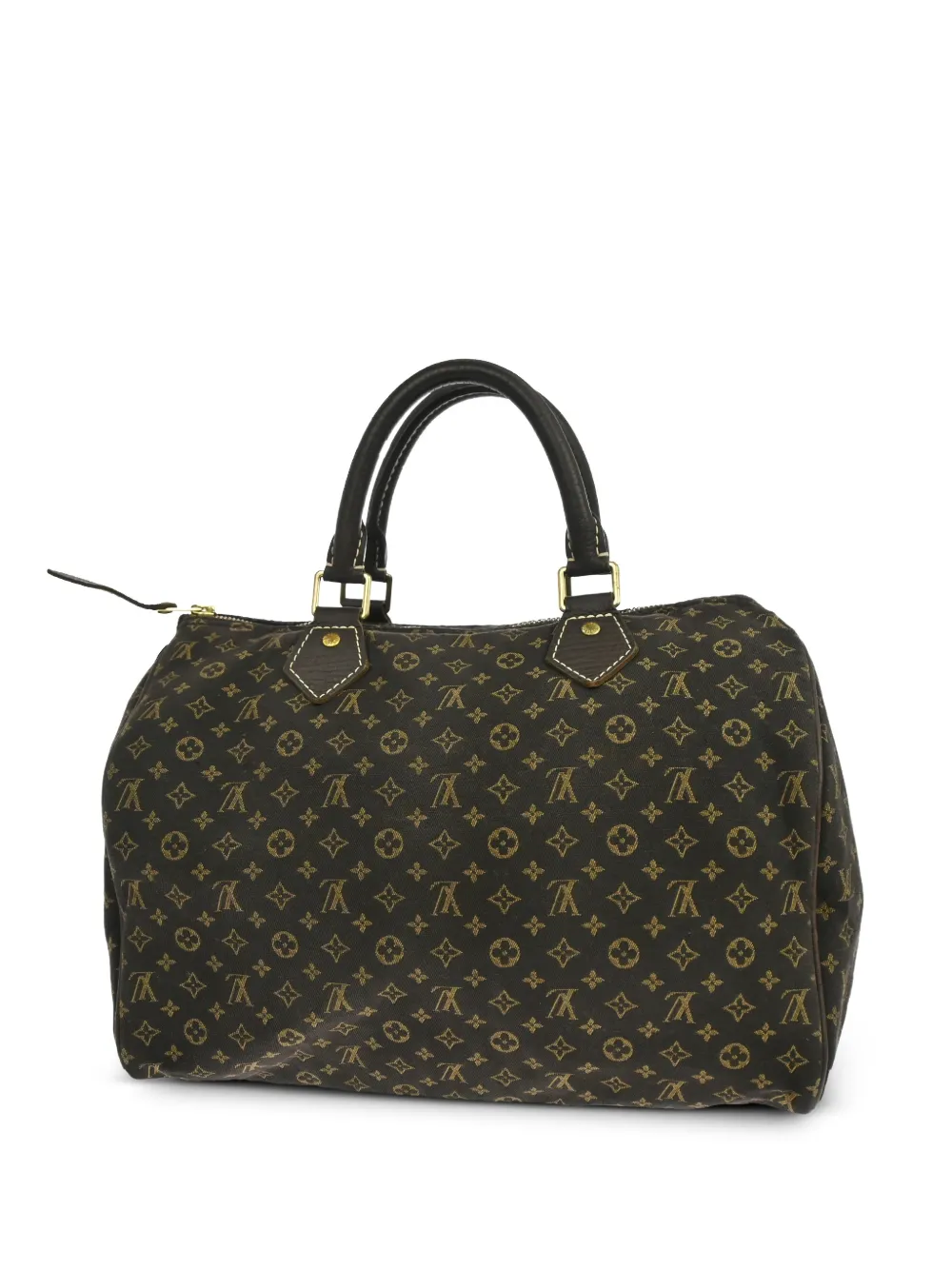Louis Vuitton Pre-Owned 2006 30 Monogram Mini Lin Speedy handbag - Marrone