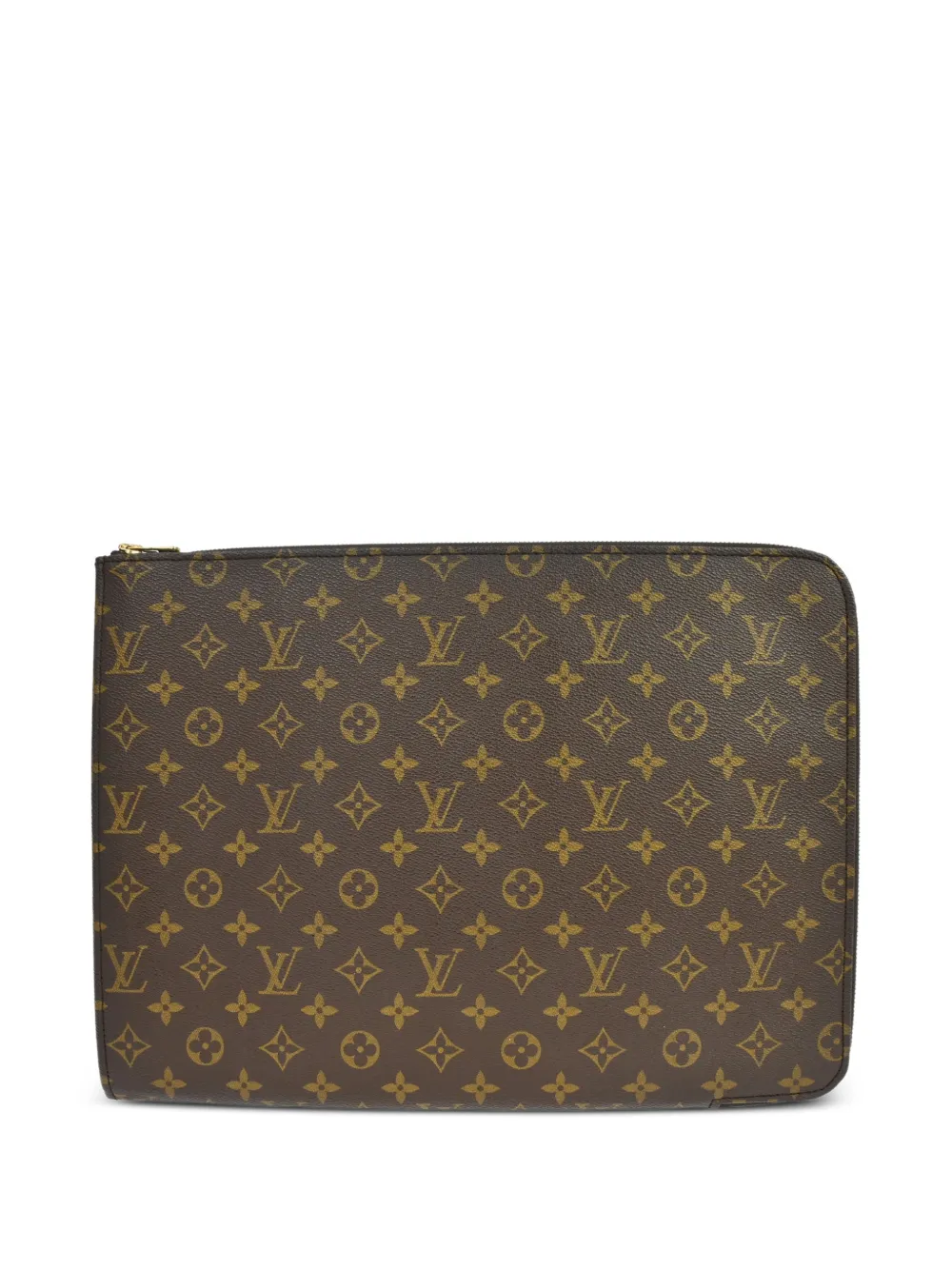 Louis Vuitton Pre-Owned 1988 monogram-pattern clutch bag - Marrone