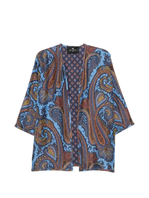 ETRO paisley-print kimono