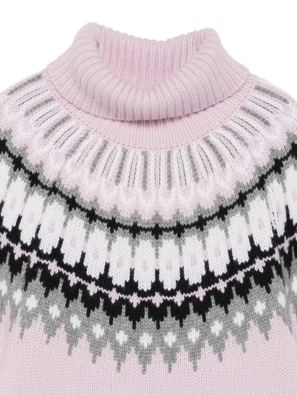 BOGNER Ingrid-2 roll-neck sweater Roze