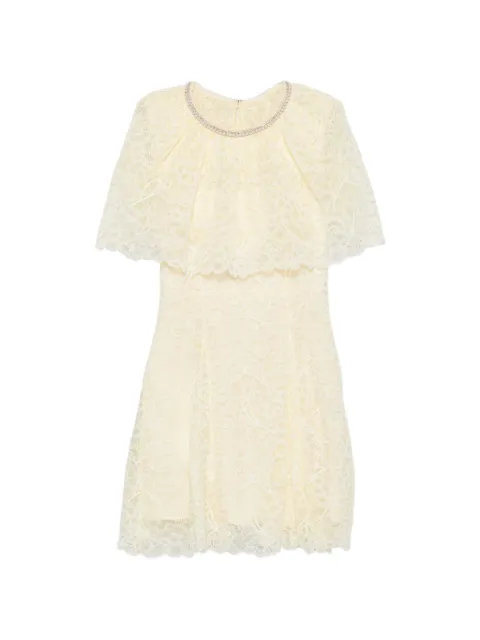 Self-Portrait lace mini dress