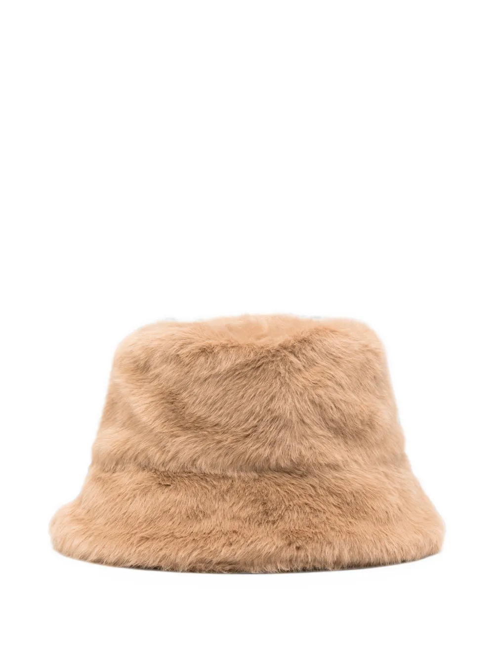 Herno faux-fur bucket hat Beige