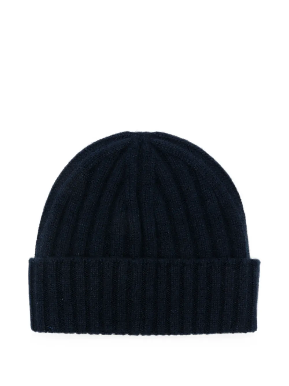 Herno Ribgebreide muts Blauw