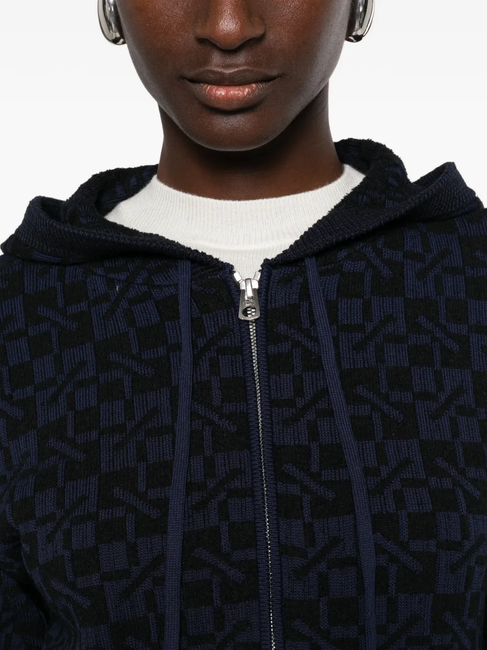 Kenzo Vest met capuchon Blauw
