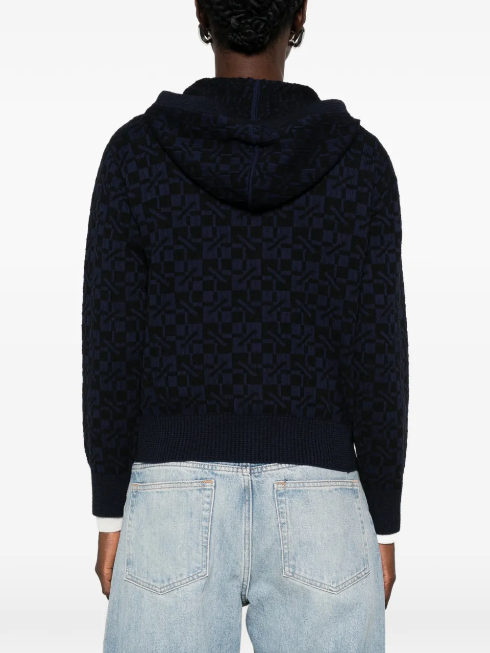 Kenzo Vest met capuchon Blauw