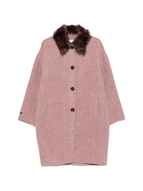 Manzoni 24 herringbone-pattern coat