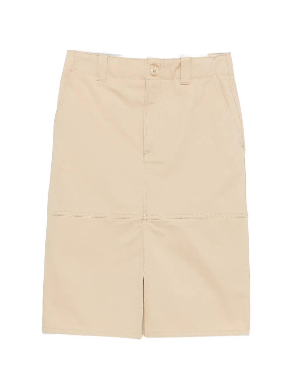 Kenzo front-slit button-fastening midi skirt