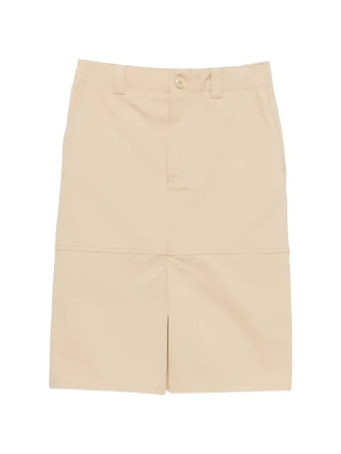 Kenzo front-slit button-fastening midi skirt