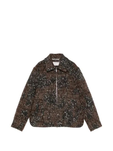 Peserico zip-up collared jacket