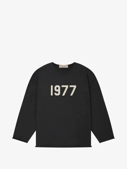 FEAR OF GOD ESSENTIALS raw-edge sweater