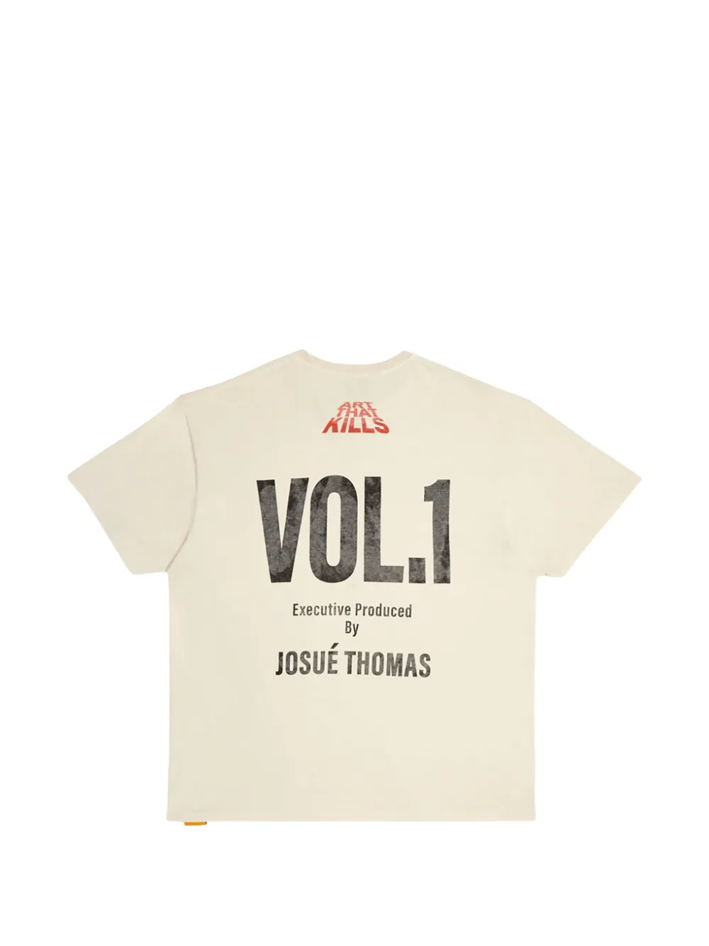 GALLERY DEPT. Misery T-shirt met print en korte mouwen Beige