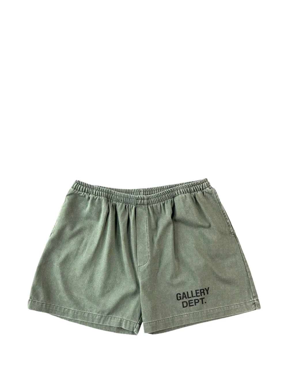 GALLERY DEPT. Zuma logo-print shorts - Verde