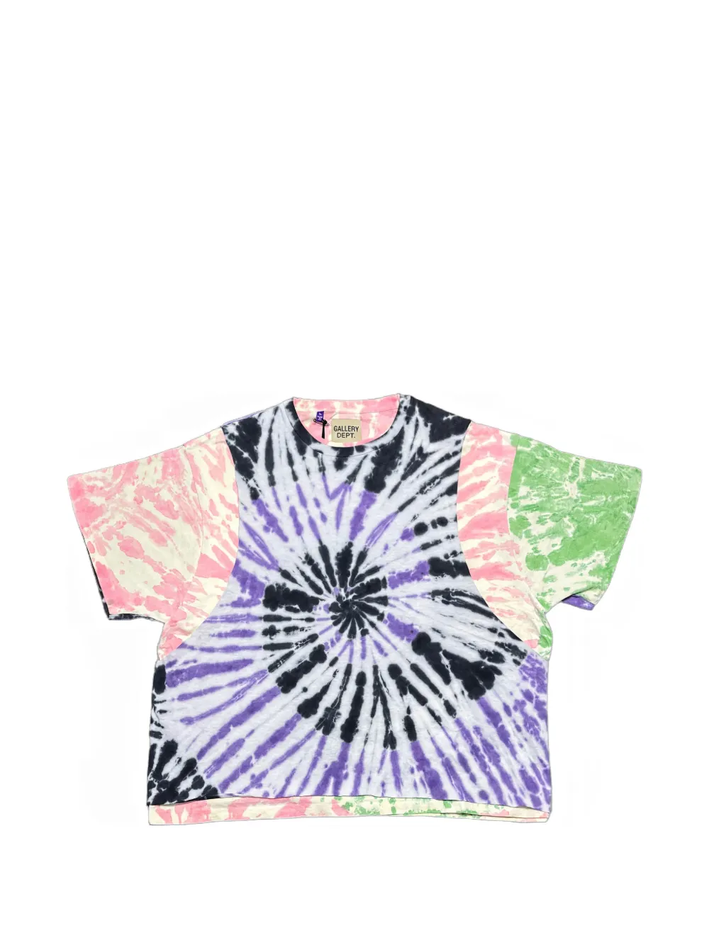 GALLERY DEPT. macho tie-dye T-shirt - Toni neutri