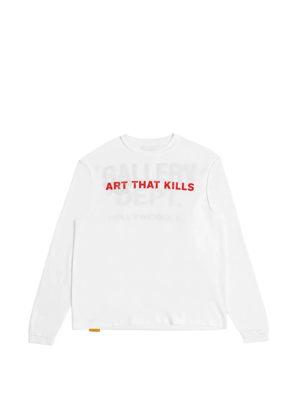 GALLERY DEPT. Art That Kills long-sleeves T-shirt - Bianco