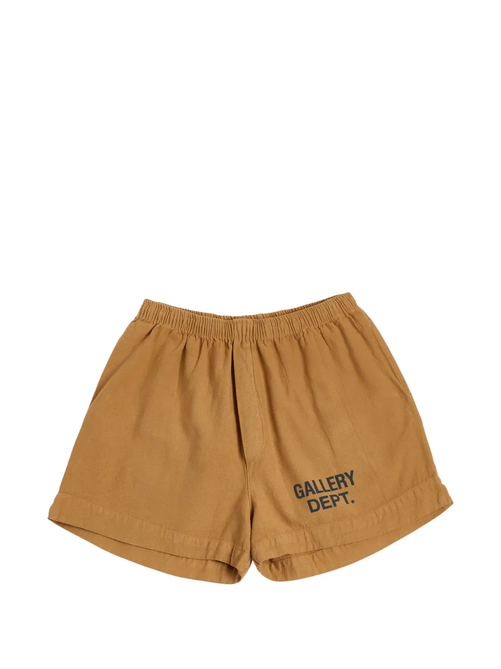 GALLERY DEPT. French Zuma logo-print shorts - Marrone
