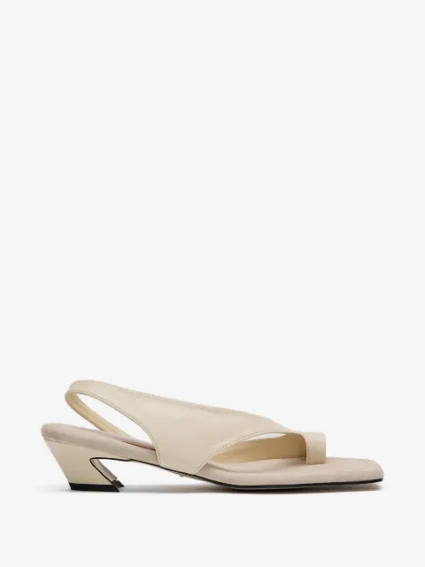 System Curvea slingback sandals