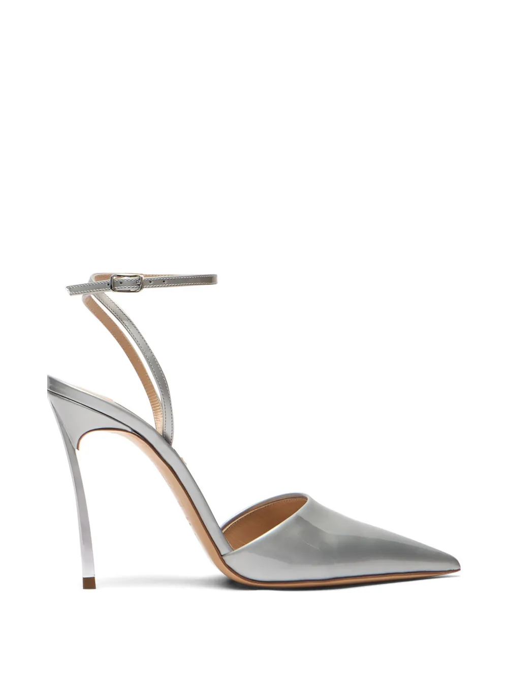 Casadei Superblade Sharp pumps - Silver