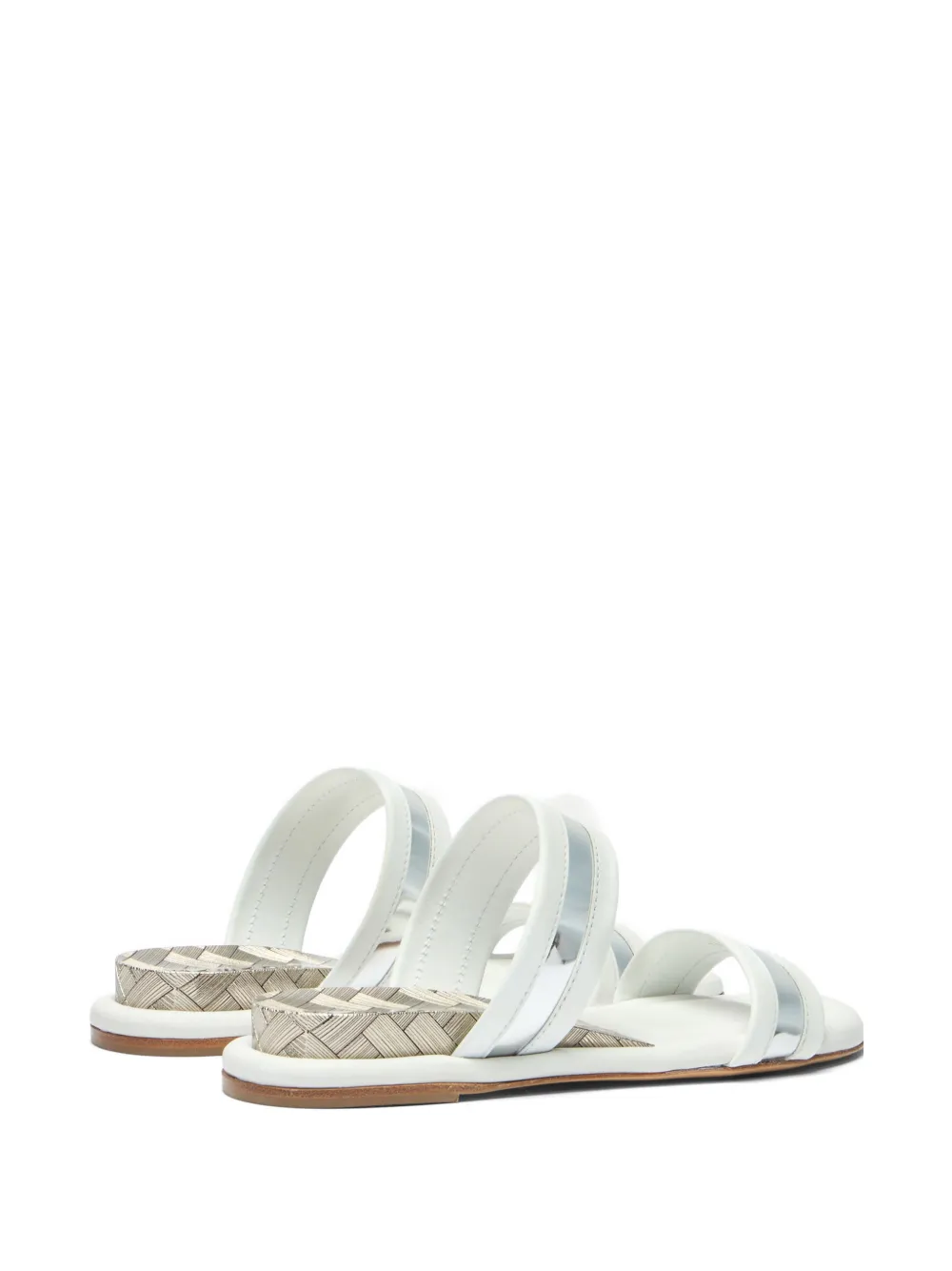 Casadei Zeppa Blade Reflex sandals Wit