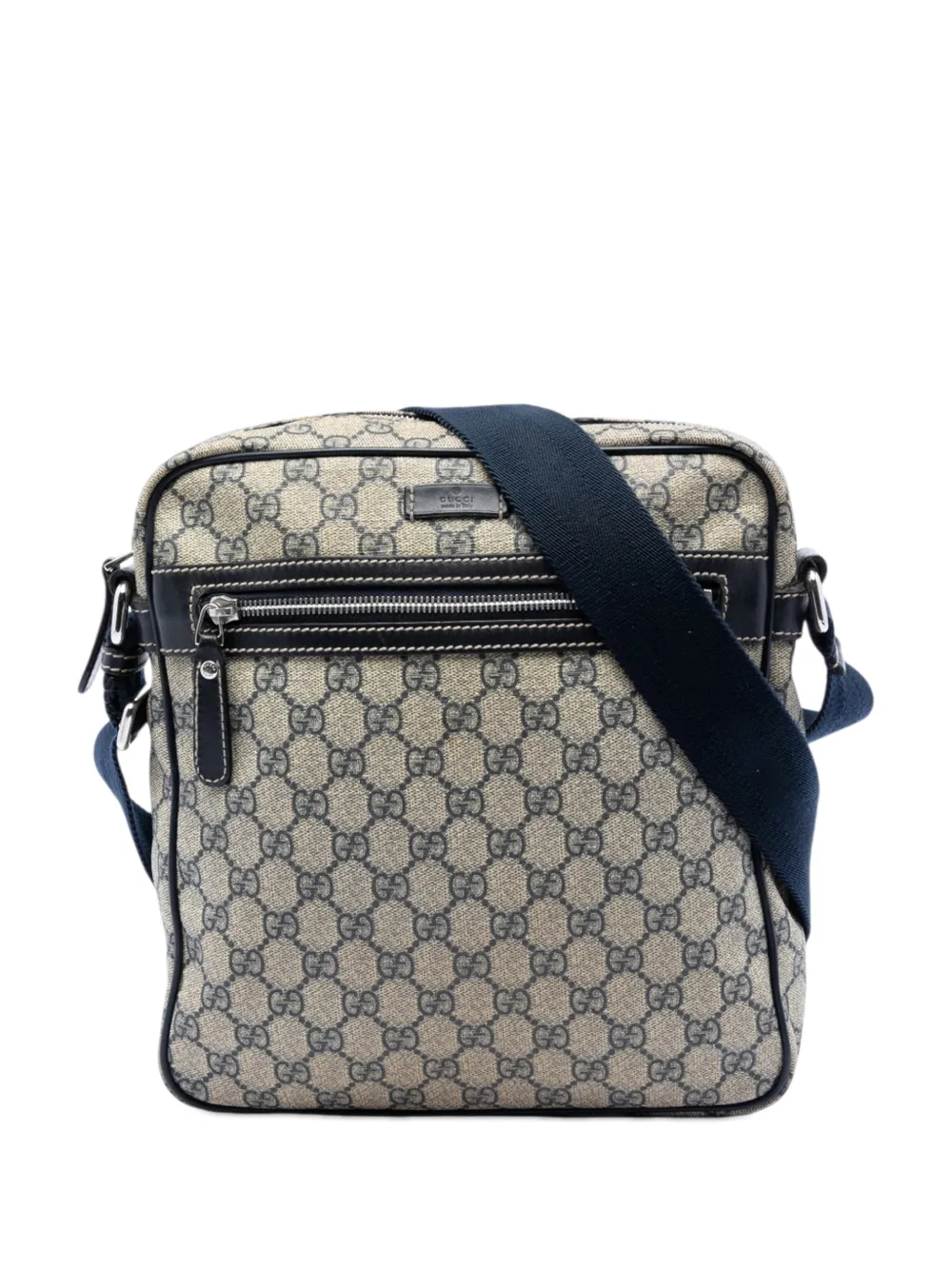 Gucci Pre-Owned 2016-2026 GG Supreme crossbody bag - Toni neutri