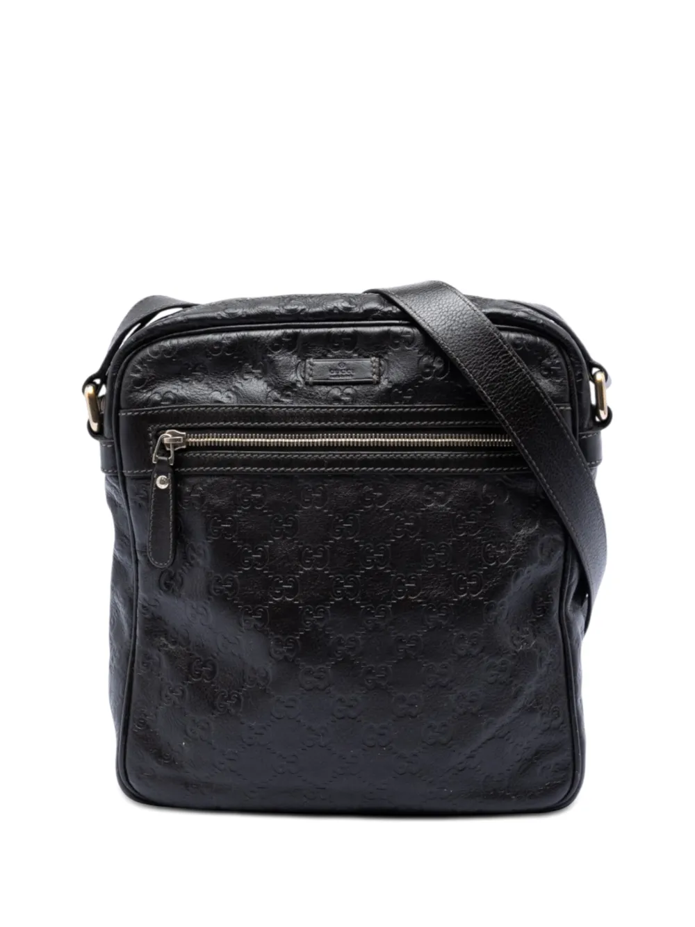 Gucci Pre-Owned 2016-2025 Guccissima crossbody bag - Marrone